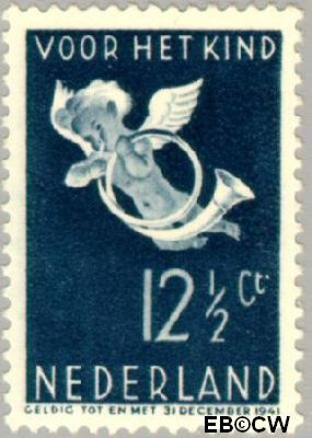 Nederland NL 0292 1936 Bazuinengel Gebruikt 12½+3½