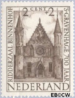 Nederland NL 0500 1948 Paleizen Gebruikt 2+2