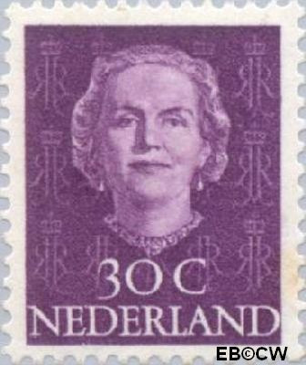 Nederland NL 0526 1949 Koningin Juliana- Type 'En Face' Postfris 30