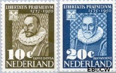 Nederland NL 0561#562 1950 Leidse Universiteit Ongebruikt