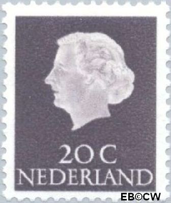 Nederland NL 0621 1954 Koningin Juliana- Type 'En Profile' Ongebruikt 20