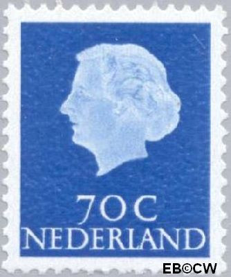 Nederland NL 0632b 1971 Koningin Juliana- Type 'En Profile' Postfris 70