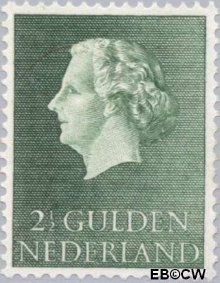Nederland NL 0638 1955 Koningin Juliana- Type 'En Profile' Gebruikt 250