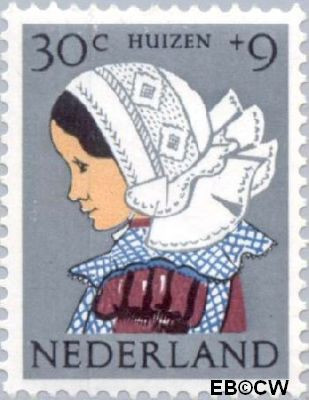 Nederland NL 0751 1960 Klederdrachten Gebruikt 30+9