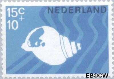 Nederland NL 0878 1967 Strandvondsten Gebruikt 15+10