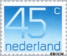 Nederland NL 1112 1976 Cijfer type 'Crouwel' Gebruikt 45