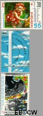 Nederland NL 1444#1446 1990 Het weer Postfris