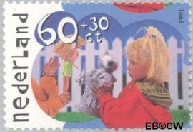 Nederland NL 1483 1991 Kinderspelen Gebruikt 60+30