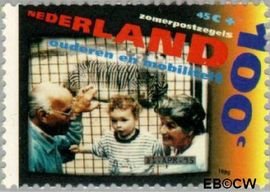 Nederland NL 1641 1995 Ouderen en mobiliteit Gebruikt 100+45