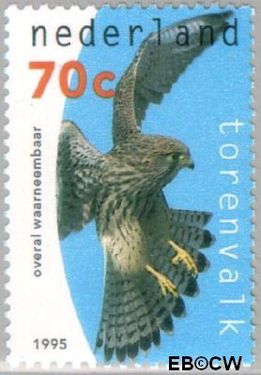 Nederland NL 1649 1995 Roofvogels Postfris 70
