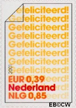 Nederland NL 2000 2001 Felicitatie- zegels Gebruikt 85