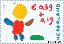 Nederland NL 2114d 2002 Kind en kleur Postfris 39+19
