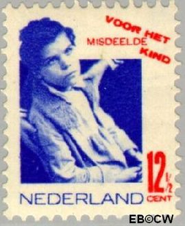 Nederland NL 243 1931 Misdeelde kind Gebruikt 12½+3½