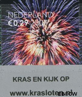 Nederland NL 2547 2007 Kerst- kraszegels Gebruikt 29+10