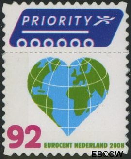 Nederland NL 2561 2008 Vijf voor Europa en Vijf voor de wereld Postfris 92