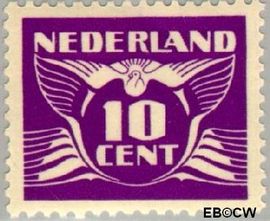 Nederland NL 382 1941 Vliegende Duif Gebruikt 10