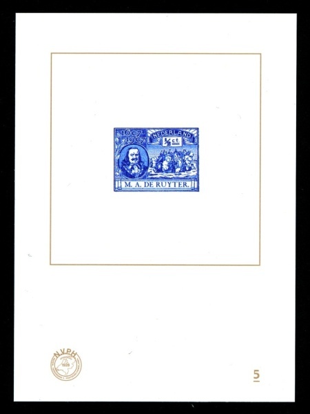 Nederland NL BD5 2007 Blauwdruk met afbeelding NVPH 87