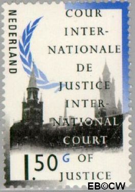 Nederland NL D55 1989 Cour Internationale de Justice Postfris 150