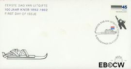 Nederland NL E199 1982 Kon. Ned. Schaatsrijders Bond FDC zonder adres