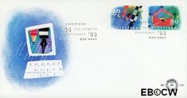 Nederland NL E313 1993 Tien voor uw brieven FDC zonder adres
