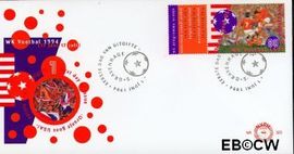 Nederland NL E323 1994 WK Voetbal- U.S.A. FDC zonder adres
