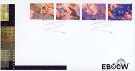 Nederland NL E358 1996 Kerstengelen FDC zonder adres