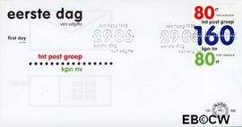 Nederland NL E388 1998 Splitsing tnt postgroep-kpn nv FDC zonder adres