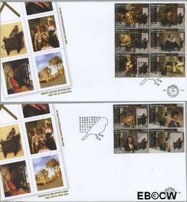 Nederland NL E504 2004 Carel Fabritius FDC zonder adres