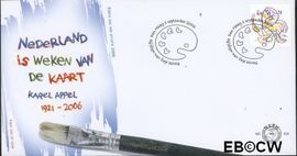 Nederland NL E535 2006 Karel Appel FDC zonder adres