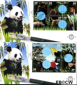 Nederland NL E536 2006 Bedreigde dieren FDC zonder adres
