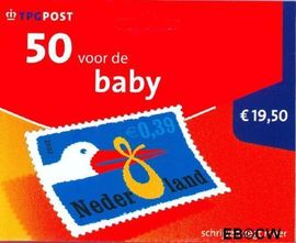 Nederland NL HBb2047A 2002 Geboorte- zegel Postfris 39