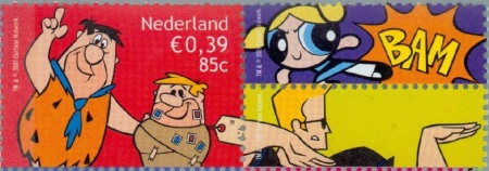 Nederland NL KP495 2001 Cartoons tabs+85 Postfris