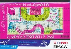 Nederland NL M254 2001 Computerspel Postfris