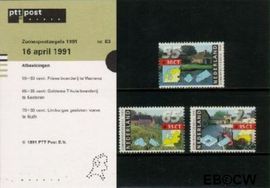 Nederland NL M83 1991 Boerderijen Postfris