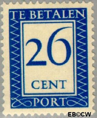 Nederland NL PT96 1947 Portzegel Gebruikt 26
