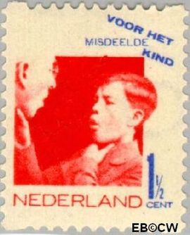 Nederland NL R90 1931 Misdeelde kind Gebruikt 1½+1½