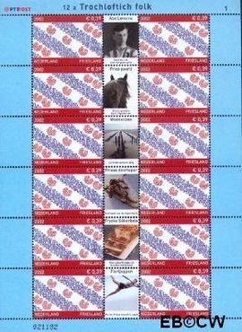 Nederland NL V2065 2002 Provincie- zegel Friesland Postfris 39