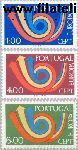 POR 1199#1201 Postfris 1973 C.E.P.T.- Posthoorn