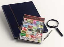 Postzegelpakket Nederland na 1960 (100) incl. insteekboek, pincet en loupe