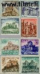 SPA 1699#1706 Postfris 1967 Burchten
