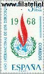 SPA 1763# Postfris 1968 Int. Jaar Mensenrechten