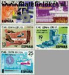 SPA 2455#2459 Postfris 1980 Export