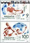 SPA 2550#2551 Postfris 1982 WK Voetbal- Spanje