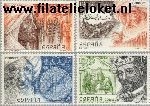 SPA 2752#2755 Postfris 1986 Spaans- Islamitische cultuur