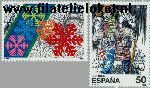 SPA 2857#2858 Postfris 1988 Kerstmis