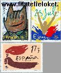 SPA 3074#3076 Postfris 1992 Olympische Spelen- Barcelona