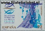SPA 3346# Postfris 1997 Visvangst- tentoonstelling