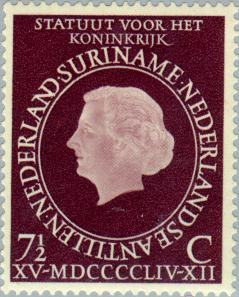 Suriname SU 316# 1954 Koninkrijks Statuut Postfris