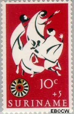 Suriname SU 453 1966 Service clubs Gebruikt 10+5
