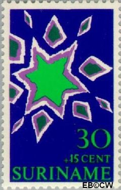 Suriname SU 533 1970 Symbolen Gebruikt 30+15